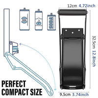 Can Crushers for Recycling 16 Oz Heavy Duty Metal Can Crusher Wall Mounted Soda & Beer Can Smasher for Recycling W Bottle Opener